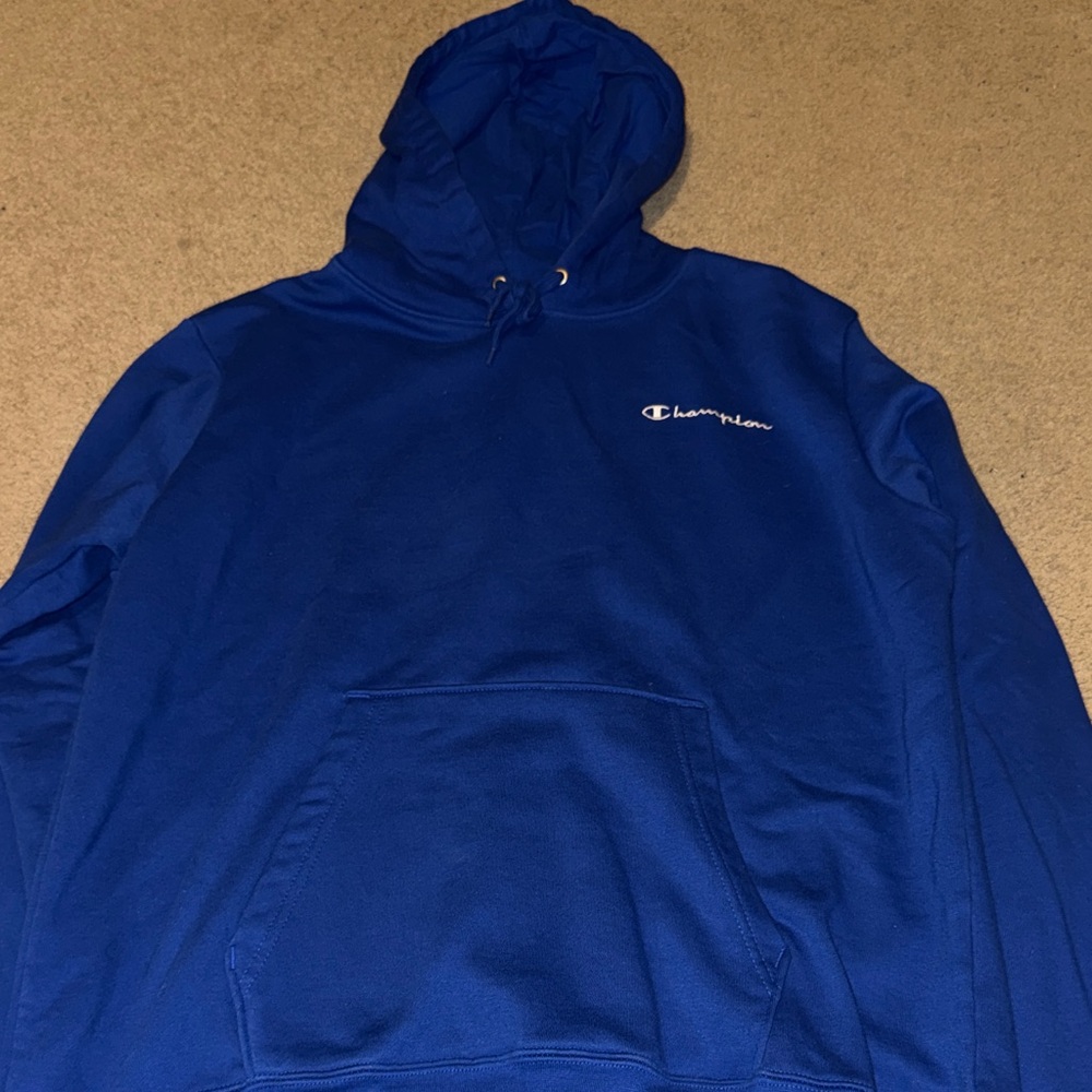 Champion Royal Blue Pullover Hoodie